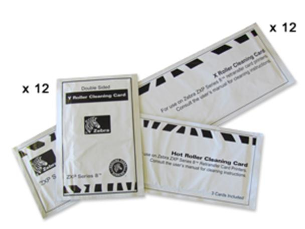 ZEBRA Cleaning Card Kit For Zxp8 (set Of 15)