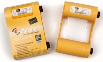 ZEBRA Zxp 3 Ymcko 4-colour Ribbon For 200 Plastic Cards