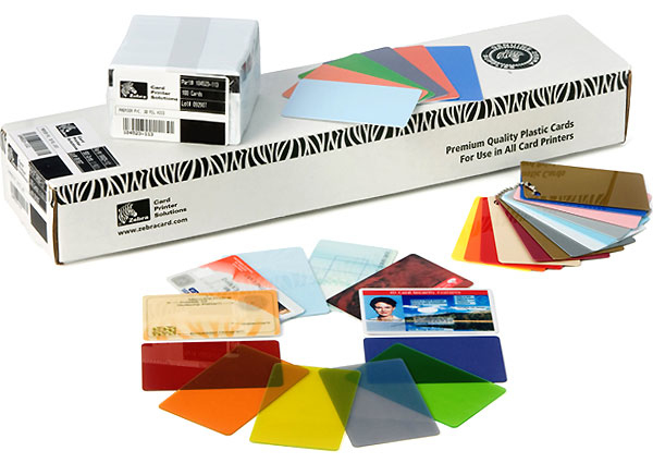 ZEBRA Premier Pvc Cards 10mil (500cards)