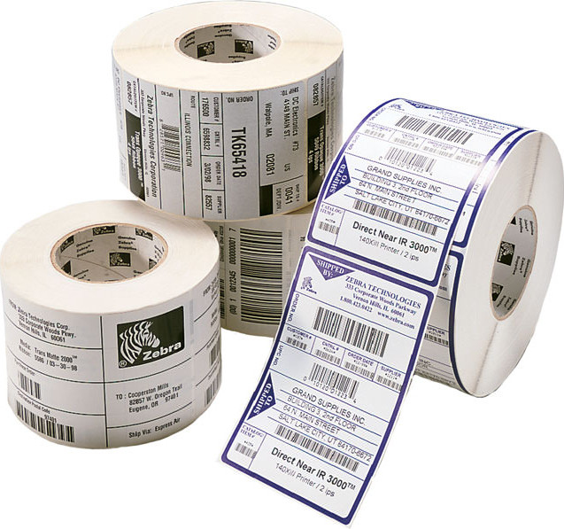 ZEBRA Z-select 2000t 102 X 102mm 700 Label / Roll C-127mm Box Of 12
