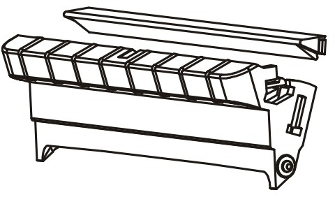 ZEBRA Kit Front Bezel Dispenser (dt)