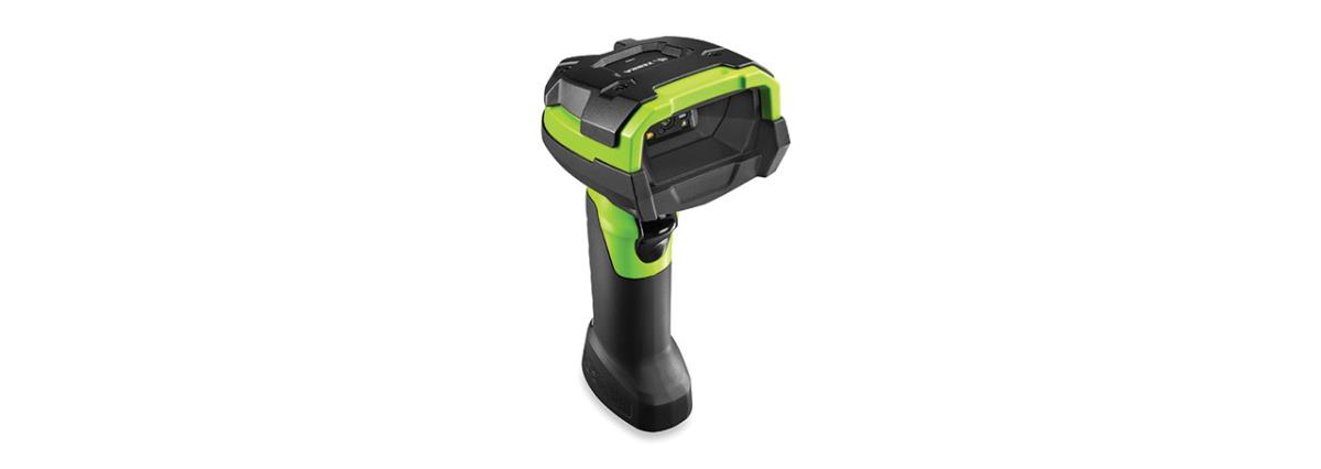ZEBRA Barcode Scanner Ds3608 Rugg Gr Vibr Motor USB Cba-u46-s07zar Shield Cable