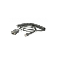 ZEBRA Cable Rs232 Db9 Female Con 2.8m Coiled Power Pin 9