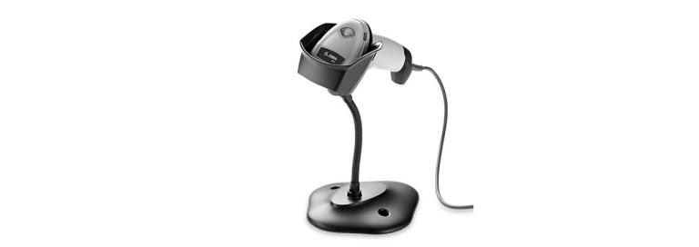 ZEBRA Ds2208-sr White USB Kit With Stand