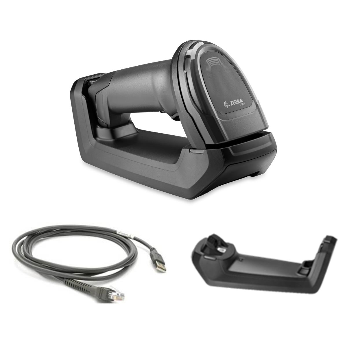 ZEBRA Scan Ds8178-sr FIPS Standard Cradle USB Kit Black