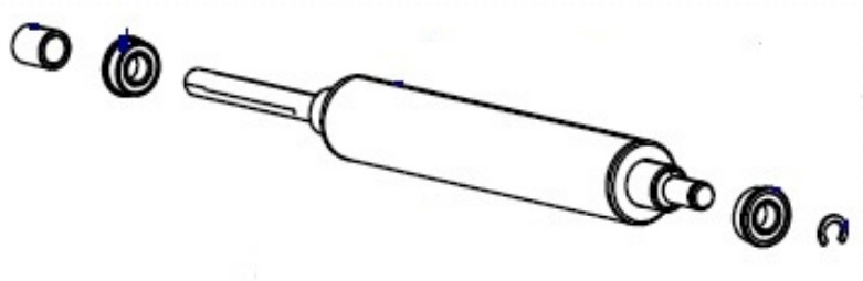 ZEBRA Kit Platen Roller For Zt510