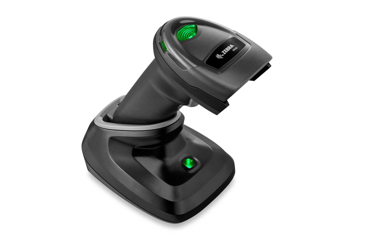 ZEBRA Ds2278 1d/2d Bluetooth Scanner Including USB Cradle/cable - Black