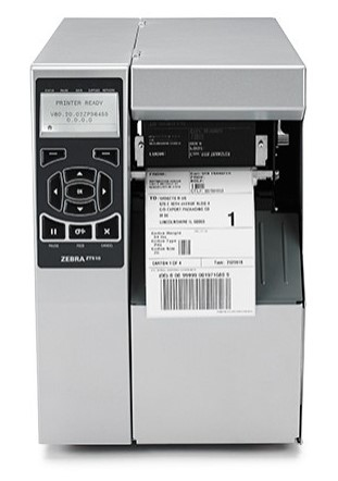 ZEBRA Zt510 - 104mm - 203dpi - USB And Serial And Ethernet And Bluetooth With Rewinder Including Peel