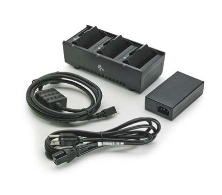 ZEBRA Battery Charging Station 3 Slot With Eu Power Supply Cord For Zq300 Series