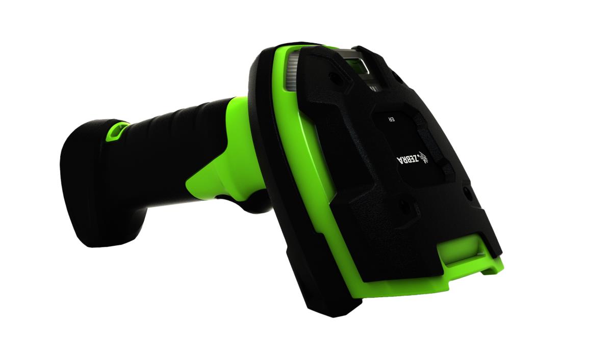 ZEBRA Li3608-er Rugged Linear Imager USB Kit Green / Black
