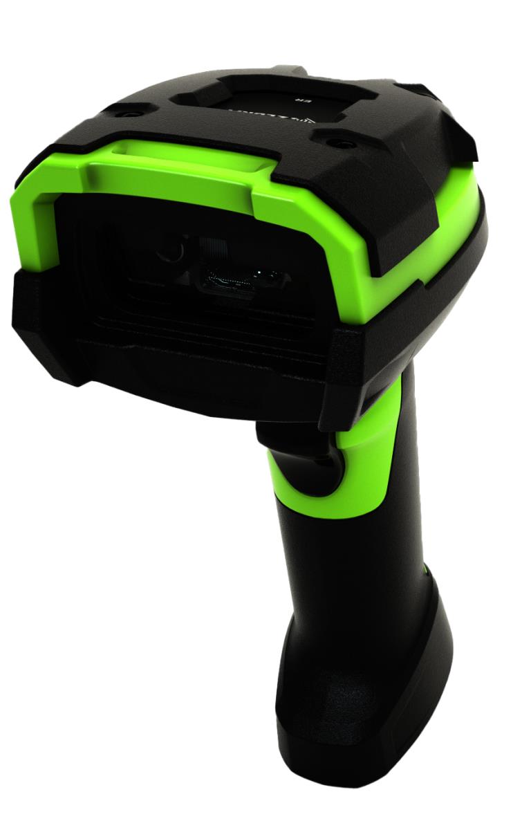 ZEBRA Li3608-er Rugged Linear Imager USB Kit Green / Black