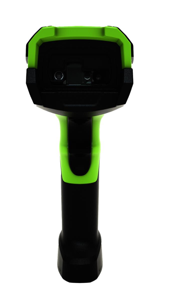 ZEBRA Li3608-er Rugged Linear Imager USB Kit Green / Black