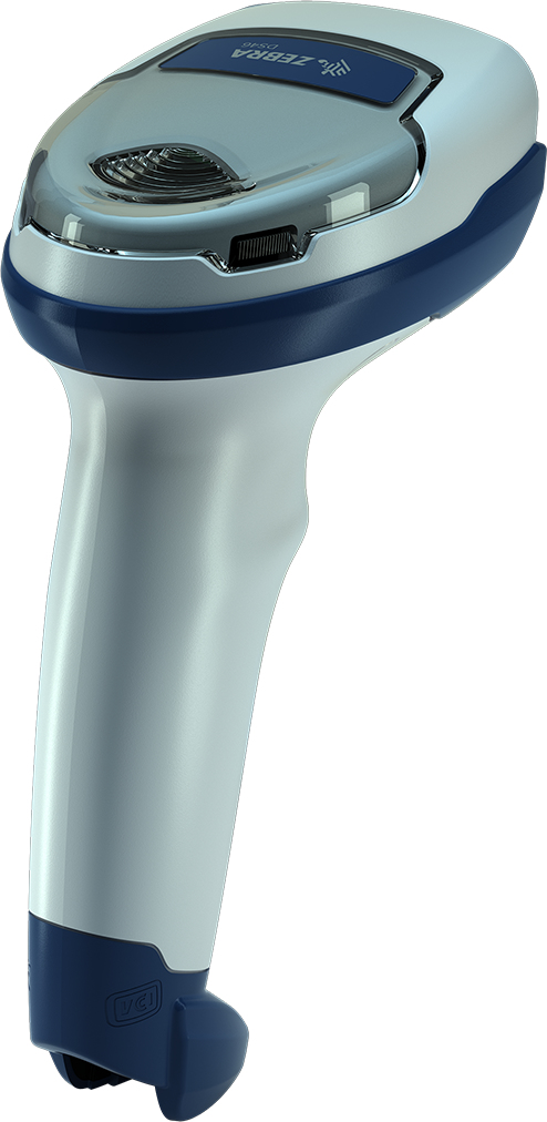 ZEBRA Handheld Barcode Scanner Ds4608-hc Health Care 2d Imager USB Kit Ip52 White