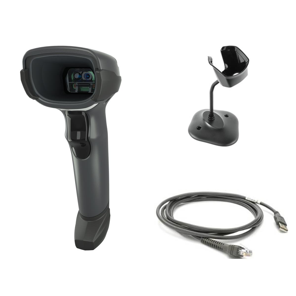 ZEBRA Handheld Scanner Ds4608 2d Imager Sr USB Kit Serial - Ip52 Black