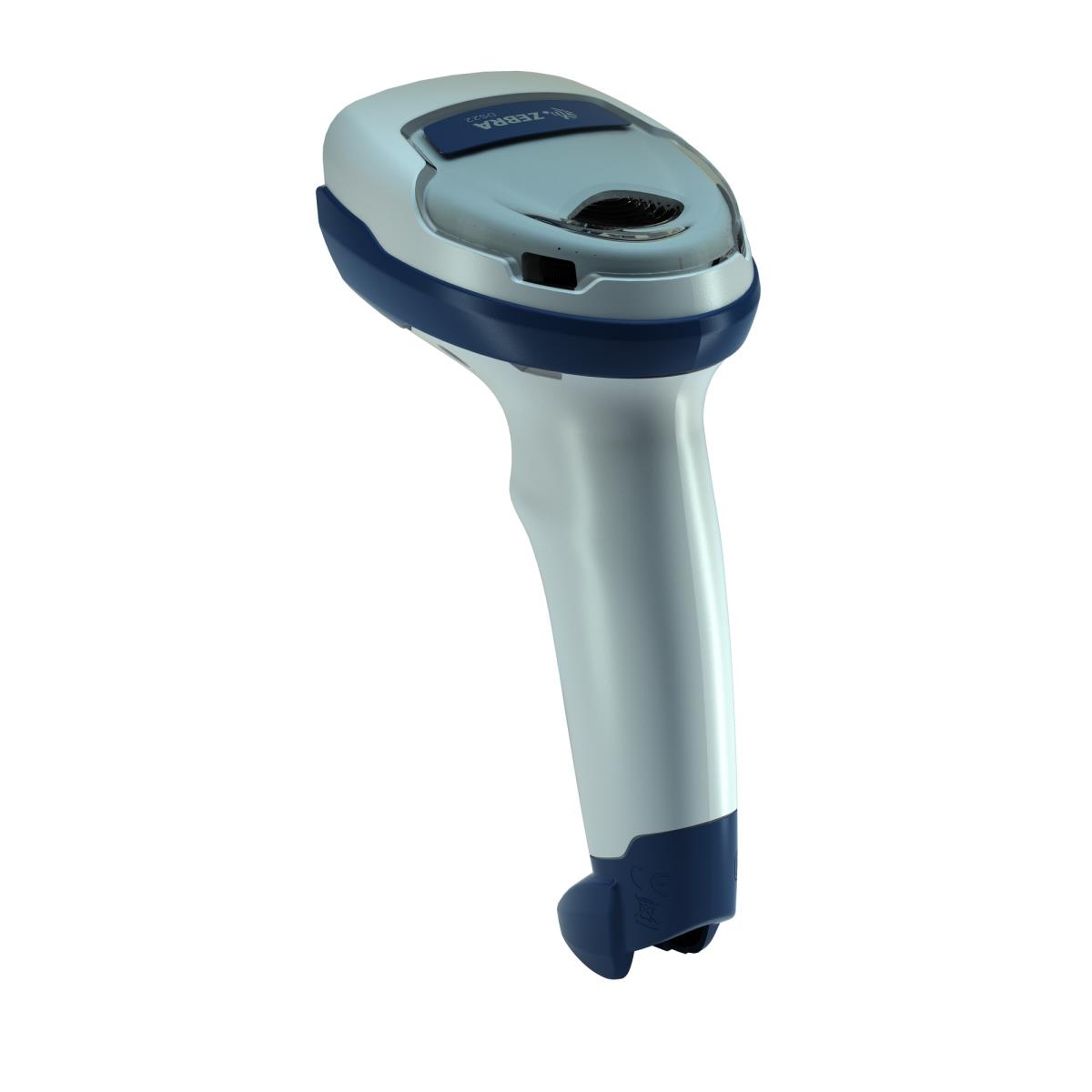 ZEBRA Handheld Scanner Ds2208-hc Healthcare 2d Imager Multi-if Kbw USB / Serial / Ip42 White