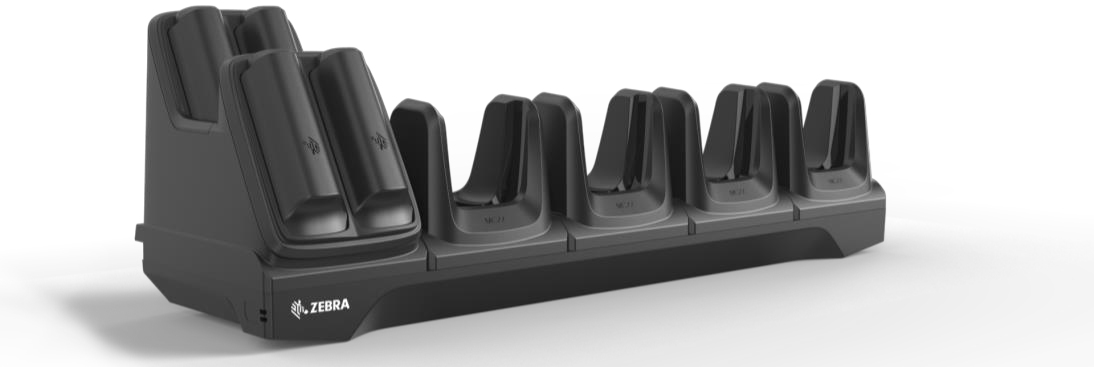 ZEBRA Terminal Charger - 4 Slot - With 4-slot Battery Toaster - For Mc22 / Mc27