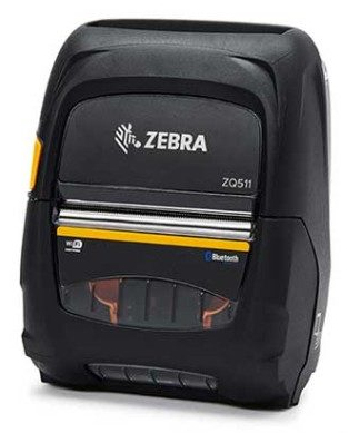 ZEBRA Zq511 - Printer - Mobile - Direct Thermal - 80mm - Bluetooth / Wifi LCD Display, Black Mark Sensor, Gap Sensor, Withought  Battery, 3250mah