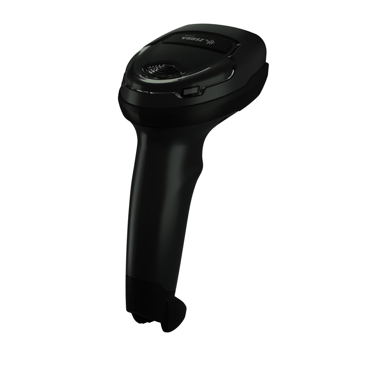 ZEBRA Handheld Scanner Ds4608 2d Imager Hd USB / Serial / Ip52 Black With Stand