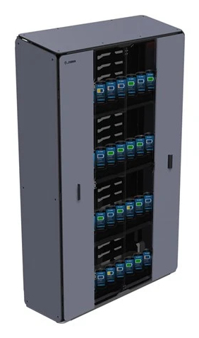 ZEBRA Cabinet Extreme Flat Packed Version With Pdu, Barrel Lock And 2 Keys