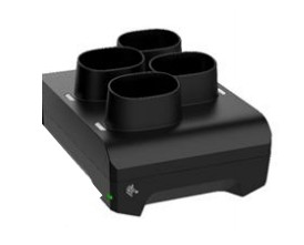 ZEBRA Cs6080 Cordless 4-slot Battery Share Cradle Inductive Black