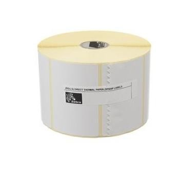 ZEBRA Z-perform 1000d 50 X 20mm Un Coated Permanent Adhessive 25mm Permanent Adhessive 25mm Core Eaziprice Box Of 12