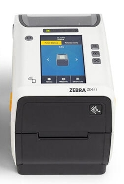 ZEBRA Zd611 Healthcare Colour Touch LCD - Thermal Transfer - 203dpi - 74m - USB And Ethernet (zd6ah22-t0ee00ez)