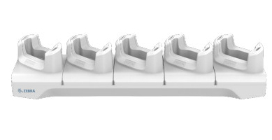 ZEBRA Cradle - Charge Only - 5-slot  - White - For - Hc2x / Hc5x Healthcare With Hand Strap