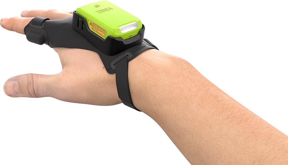 ZEBRA Ring Scanner Rs2100 2d Se4770 With Hand Mount And Embedded Trigger