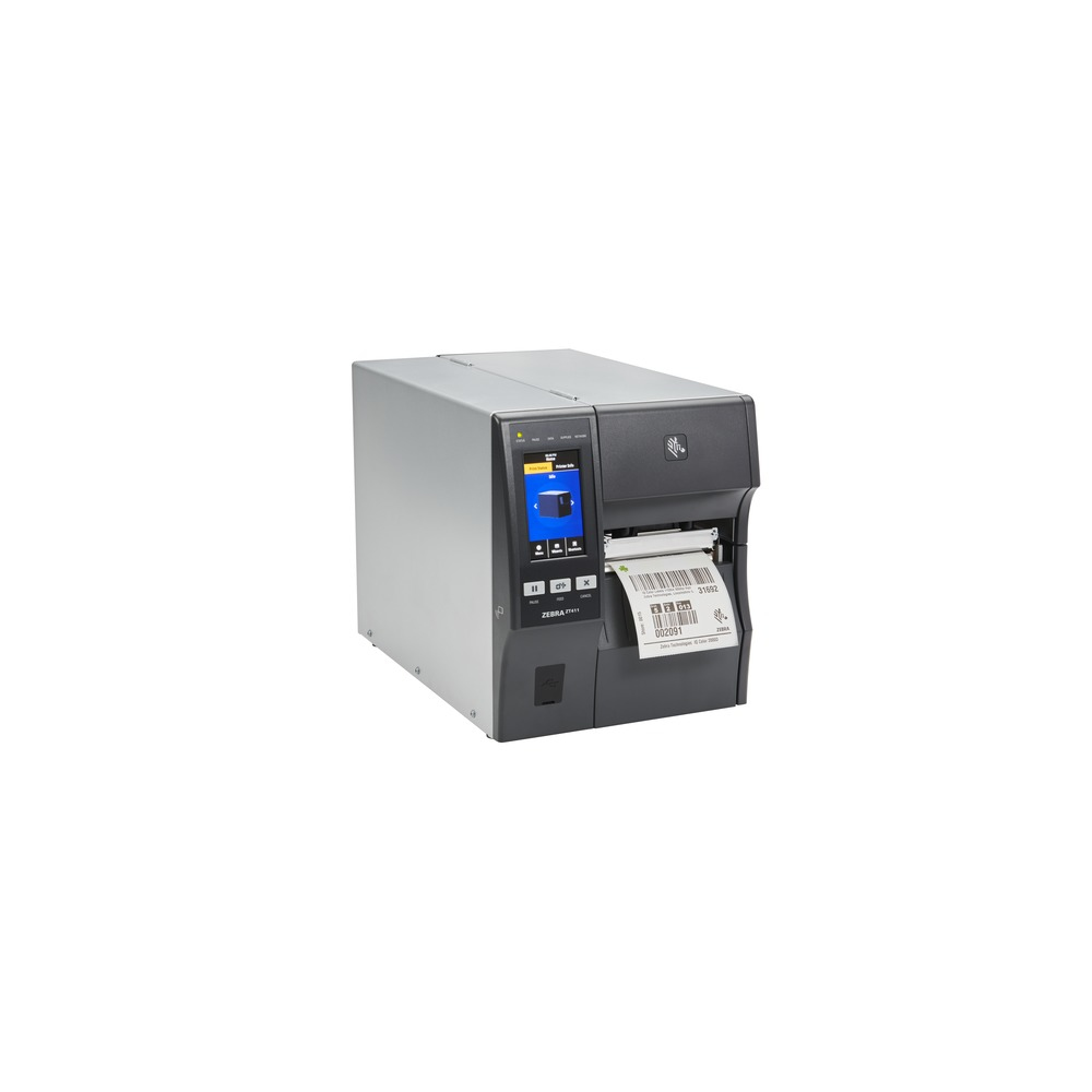 ZEBRA Zt411 - 104mm - 300dpi - USB And Serial And Ethernet And Bluetooth With Linerless Cutter (zt41143-d9e0000z)
