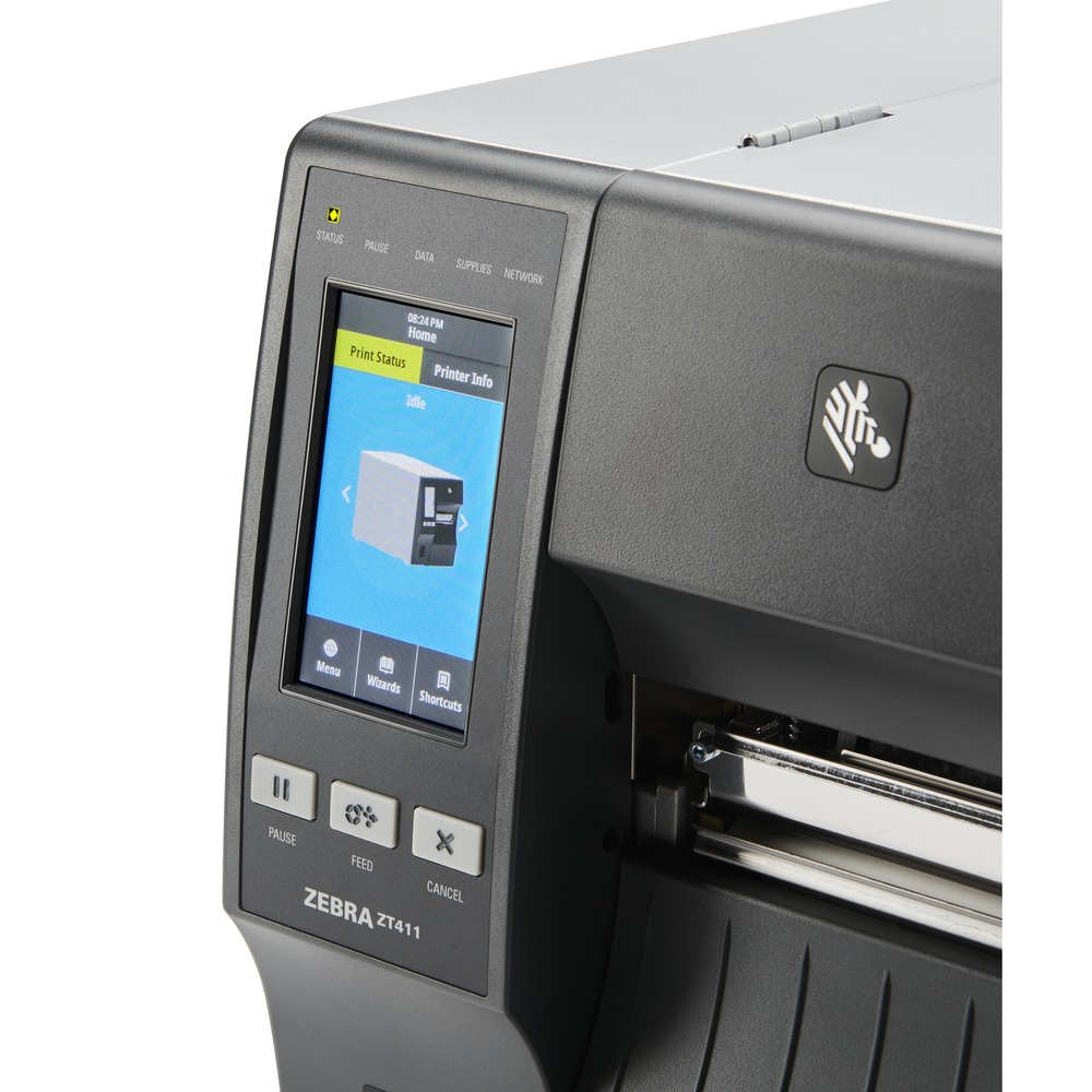 ZEBRA Zt411 - 104mm - 300dpi - USB And Serial And Ethernet And Bluetooth With Linerless Cutter (zt41143-d9e0000z)