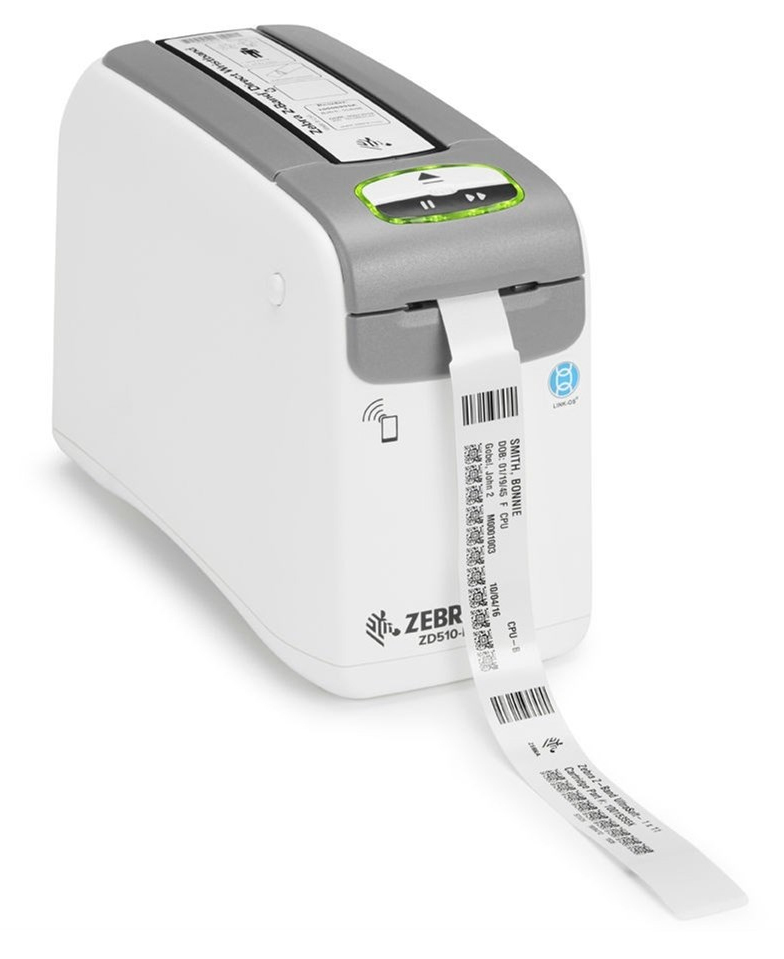 ZEBRA Zd510 Healthcare - Direct Thermal - 12 Dots/mm - 300dpi - Rtc And USB And Ethernet Including Power Supply