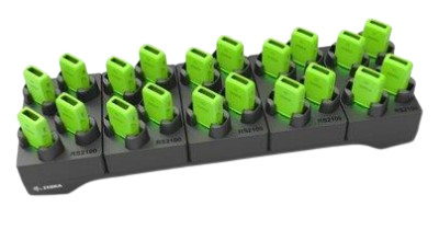 ZEBRA Rs2100 2-slot Scanner Charger Allows Charging Of 2 Rs2100 Wearable Scanners. Requires Ac Power