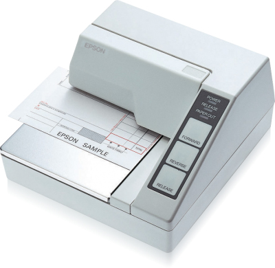 EPSON Tm-u295 - Slip Printer - Dot Matrix - 210mm - Serial - White