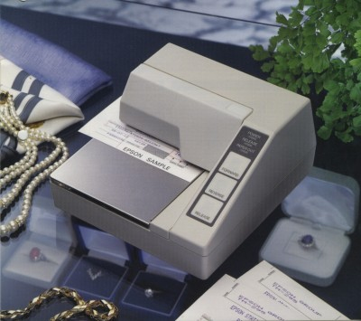 EPSON Tm-u295 - Slip Printer - Dot Matrix - 210mm - Serial - White