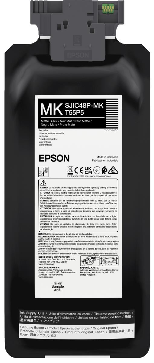 EPSON Ink Cartridge - Sjic48p-mk- Matte Black