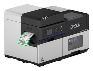 EPSON Colorworks C8000e - Industrial Colour Label Printer - Inkjet - USB / Ethernet
