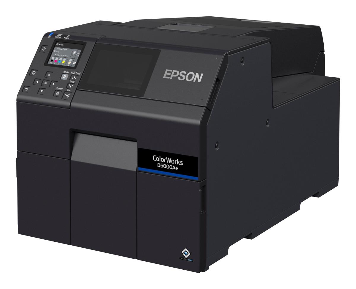 EPSON Colorworks D6000ae -  Industrial Colour Label Printer - Inkjet - 50 - 112 Mm