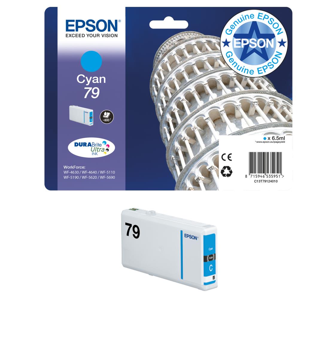 EPSON Ink Cartridge - 79 - 6.5ml - Yellow