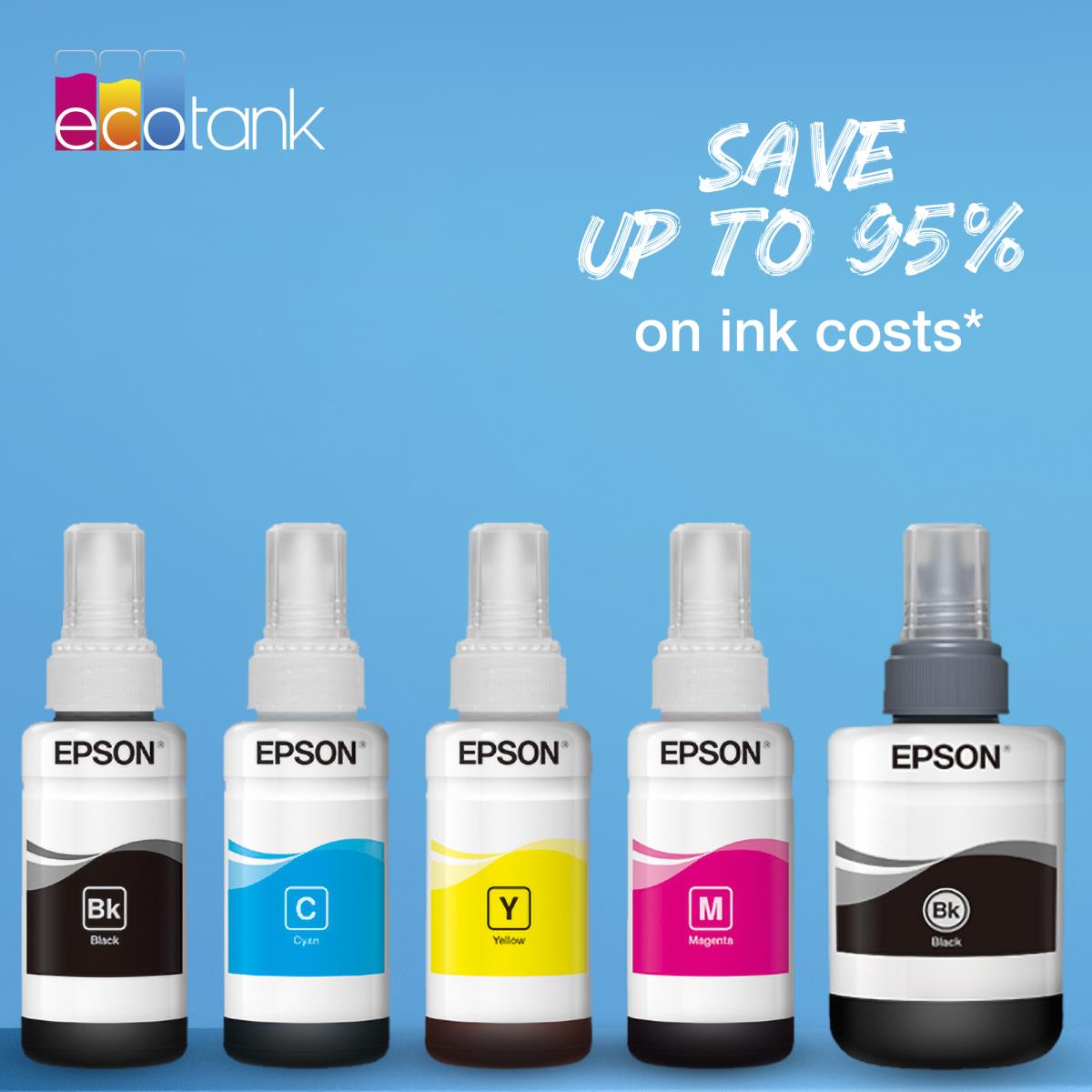 EPSON Ink Bottle T6641 Black 70ml