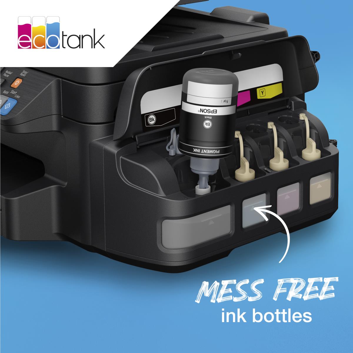 EPSON Ink Bottle T6641 Black 70ml
