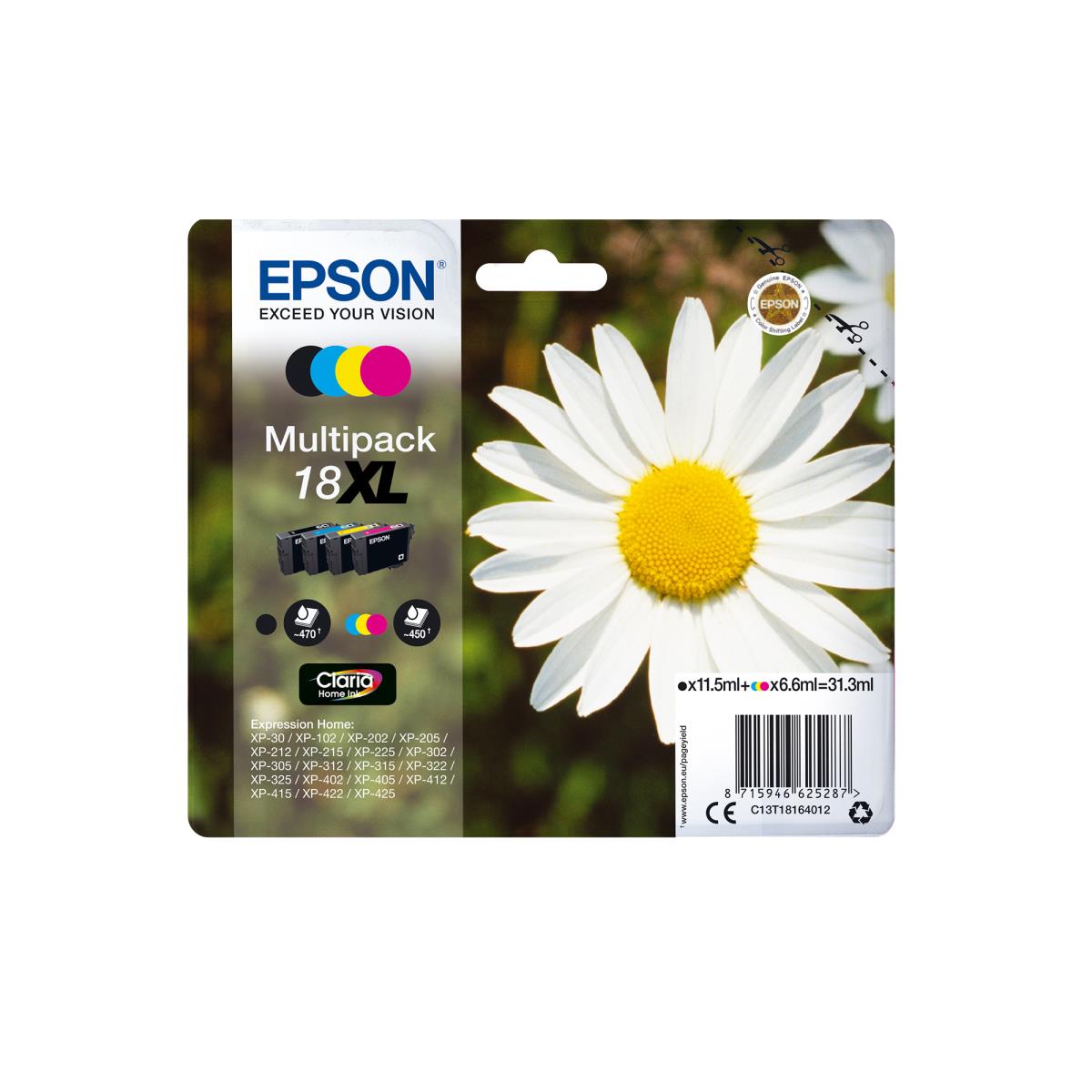 EPSON Ink Cartridge - 18 Daisy - 3.3ml - Magenta