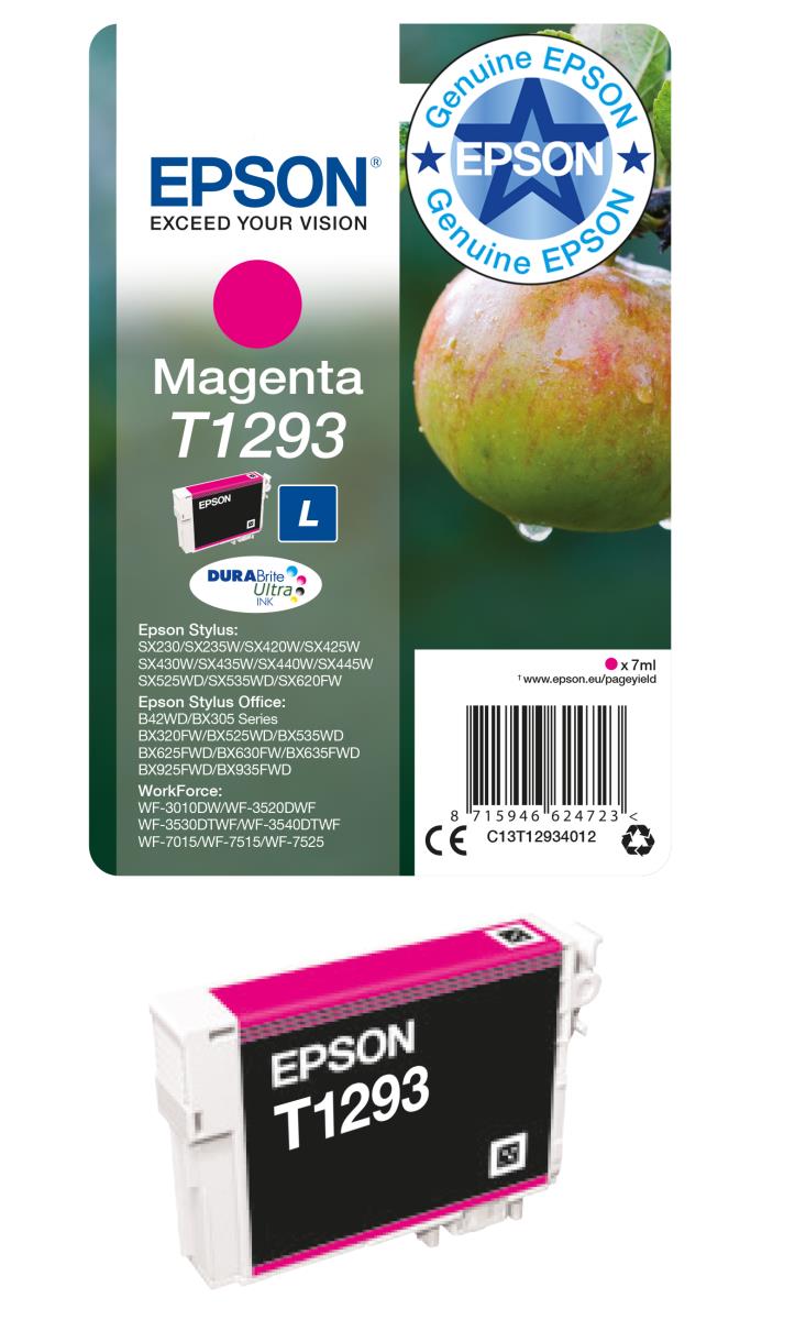 EPSON Ink Cartridge - T1293 Apple - 7ml - Magenta