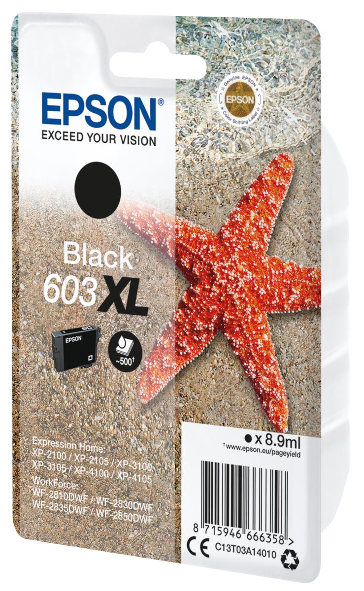 EPSON Ink Cartridge - 603xl - 8.9ml  - Black