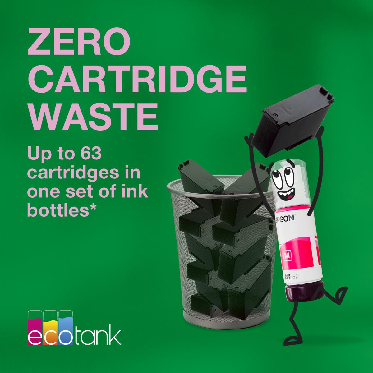 EPSON Ink Bottle - 113 Ecotank - 127ml - Pigment Black