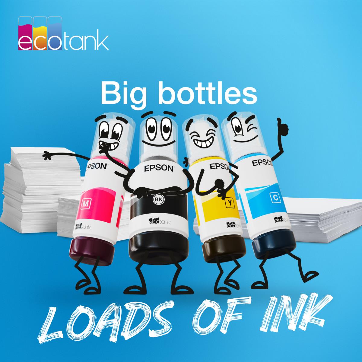 EPSON Ink Bottle - 113 Ecotank - 70ml - Magenta