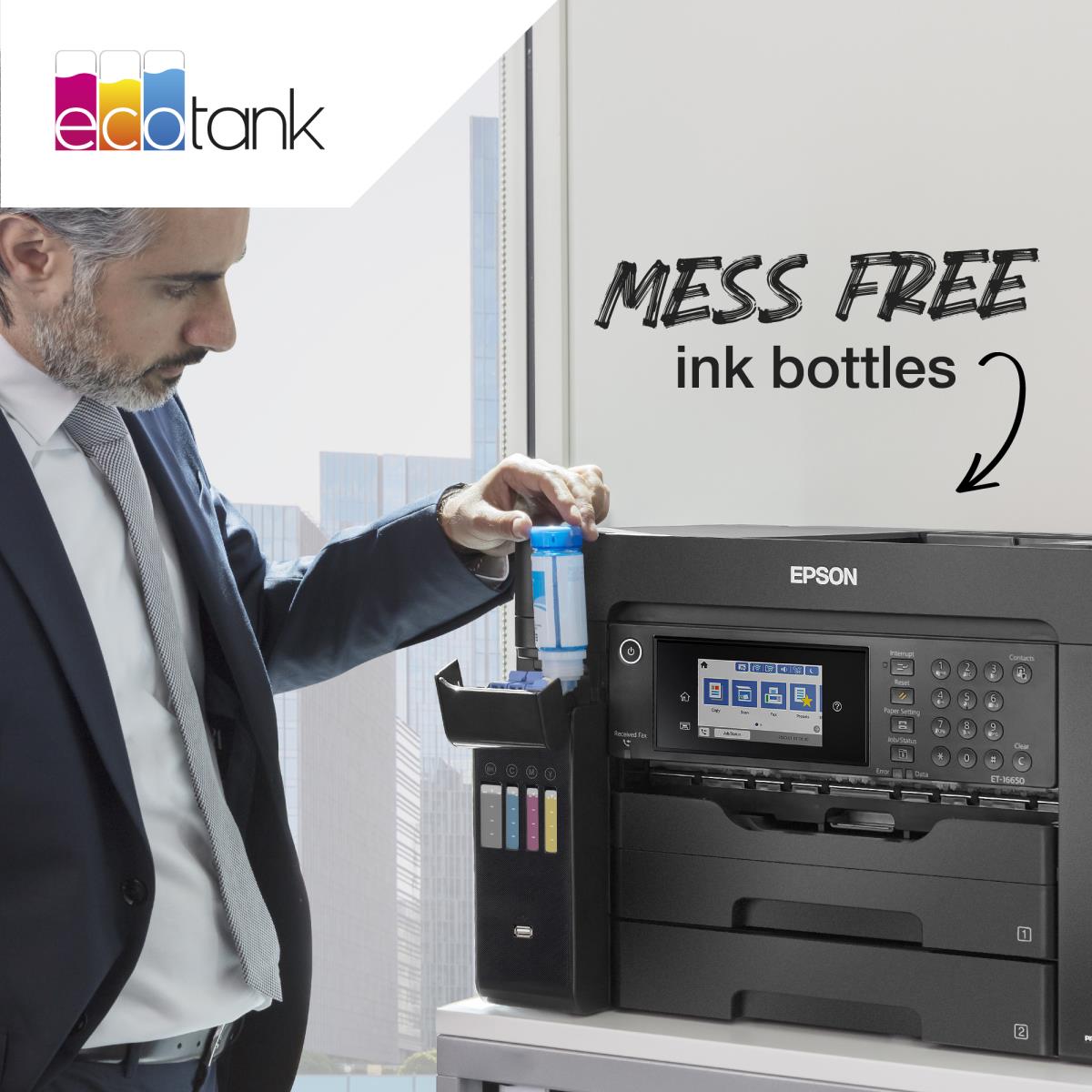EPSON Ink Bottle - 113 Ecotank - 70ml - Magenta