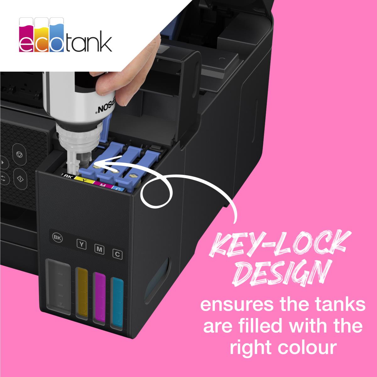 EPSON Ink Bottle - 104 Ecotank - 337ml - C/ M/ Y/ K Multipack