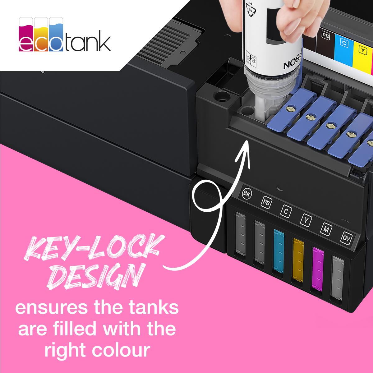 EPSON Ink Bottle - 114 Ecotank - Magenta