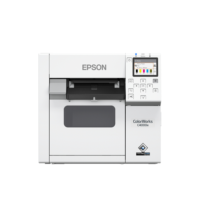 EPSON Cw-c4000e (bk) - Colour Label Printer - 108 Mm