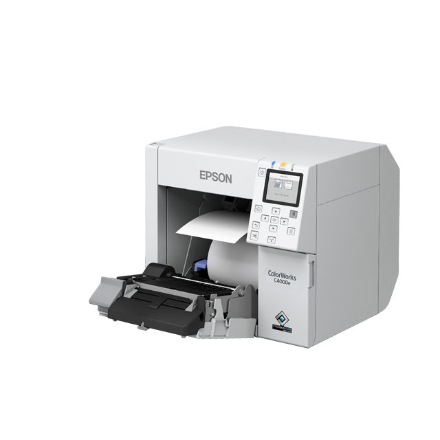EPSON Cw-c4000e (bk) - Colour Label Printer - 108 Mm